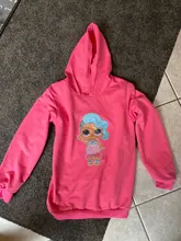 LOL Surprise-sudadera con capucha para niños y niñas, camisa con estampado de dibujos animados, Tops, sudadera, ropa informal