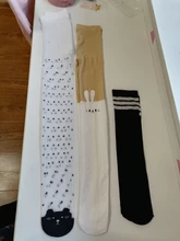 Medias ajustadas hasta la rodilla para niños y niñas de 2 a 12 años, medias ajustadas hasta la rodilla, tatuajes falsos, media de terciopelo, medias blancas con dibujos animados de gato