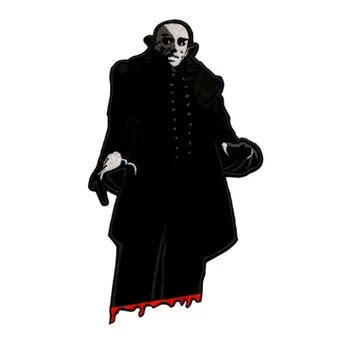 

4'' Nosferatu Embroidered Big Patch Horror Movie Count Orlok Dracula Vampire Monster