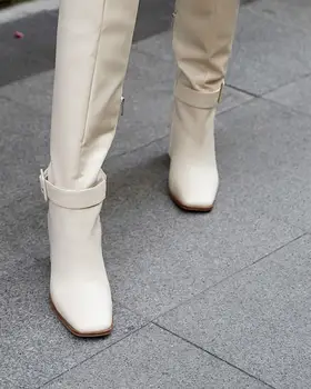 

2020 NEW MODEL BOOT LEATHER WOMEN'S SHOES BOOT LEATHER