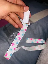 Clips de Material cómodo para chupete de bebé, portachupetes con pinza, pezones de dibujos animados, soporte para chupete, 1 Uds.