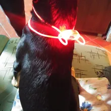 Leash Light-Up Pet-Collar Luminous Adjustable LED 1pcs High-Quality