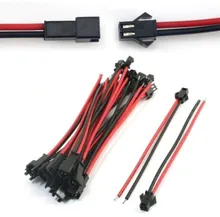 20 unids/set conector macho a hembra conector de cable de Terminal cable con Terminal para LED Downlight lámpara de techo