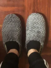 Winter Shoes House Slides Indoor Slippers Bedroom Plush Warm Soft Flat Women for Slient