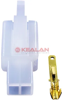 

Rexan connector Universal 2 Pin + Terminal 2 pcs, plug