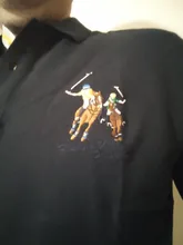 Alta calidad color sólido 3D camisa Polo bordada Casual Polo camisas camisa de polo de los hombres de manga larga 2018 nueva llegada polosshirt