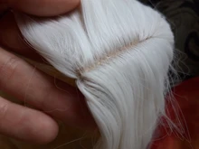 QQXCAIW-Peluca de pelo sintético largo liso para mujer pelucas de pelo sintético resistentes al calor en color negro, blanco, rosa, naranja, morado y gris