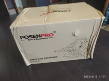 Electric Chainsaw Sharpener Grinder-Machine Garden-Tools POSENPRO Portable 100mm 220W