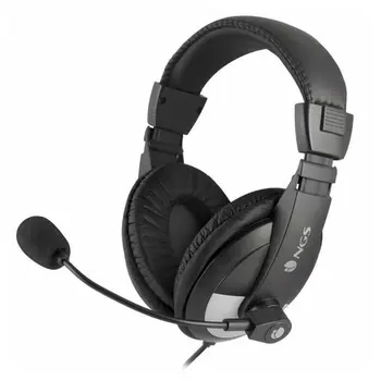 

Headphone with Microphone NGS MSX9 Jack 3,5 mm Black