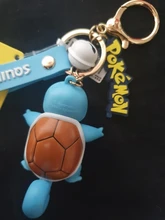 LLavero de Pokemon de Pikachu para coche, modelo de llavero de Pokémon