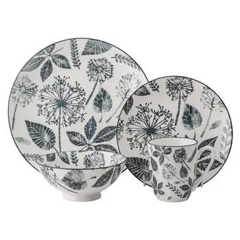 

Allium tea and dining set of 16 items