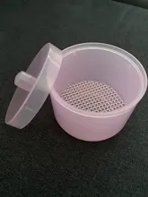 Caja de almacenamiento para desinfección de herramientas de arte de uñas, 4 colores, brocas, cortaúñas, pinzas, accesorios, esterilizador de limpieza de uñas