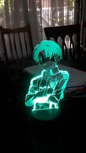 Table-Lamp Light Cool Ackerman-Figure Night-Light Titan Attack Acrylic Home-Room-Decor