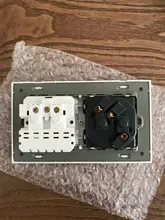 Delviz-Toma corriente con USB estándar para la UE, enchufe de pared con 2 salidas, panel de alimentación CA 110 ~ 250V, de calidad 16A, doble marco, 146x86mm