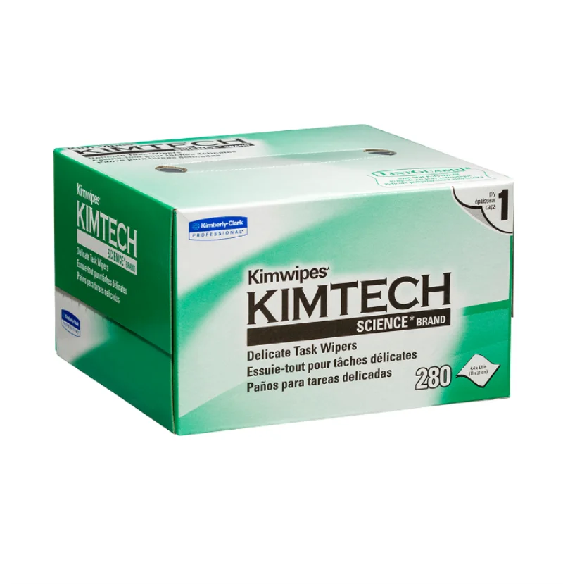 Оптические спиртовые салфетки kimwipes для очистки линз