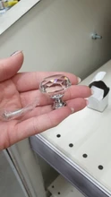 Hardware Handles Drawer-Knobs Dresser Crystal Diamond-Shape Kitchen KAK 30mm