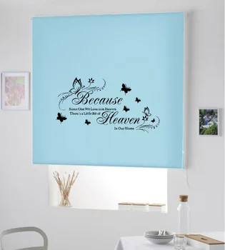 

Blind Iroa roll with phrases/Heaven! ROLLER BLINDS TRANSLUCENT! (SKY BLUE 100X175)
