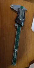 FUJIWARA-Calibrador digital de acero inoxidable Vernier, de 0 a 150mm, 1/64 fracción/MM/pulgada, LCD, resistente al agua, IP54