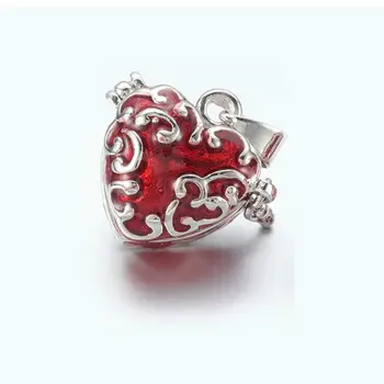 

Necklace Chest Heart-shaped network 24x21x10mm