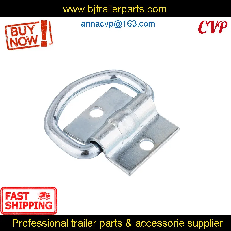 CVP Deck Ring Lashing Ring Rope D Tie Down Point Anchor for Trailers RV Parts Camper Caravan Accessories