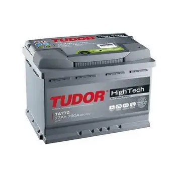 

Car battery Tudor Exide HIGH-TECH 64Ah, 12V Led + right