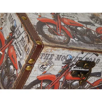 

BAUL VINTAGE slide decoration Route 66 MOTO CUSTOM