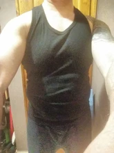 TFETTER ropa interior de los hombres Top de tirantes de algodón de los hombres de alta calidad de culturismo camiseta sin mangas Camiseta ajustada sin mangas hombres Tank Tops