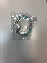 Pulseras de cuentas de unicornio, joyería de sirena para mujer y niña, regalo de fiesta de cumpleaños, muchos estilos