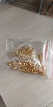 50 Uds. De cierres de langosta de Metal, 10, 12 y 14mm, ganchos con anillos de salto, conectores de corchetes de Color dorado, accesorios para collar, fabricación de joyas