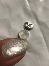 10 Uds. Mágicos con forma de corazón de pendientes, elevadores de pendientes ajustables hipoalergénicos, soporte para el lóbulo de la oreja