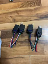 Automobile-Relay 4pin Waterproof DC12V Car Sealed with 105mm-Length-Wires Wired Integrated