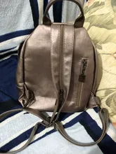 Mochilas de cuero para mujer, bolso de hombro a la moda, mochila de viaje, Mochilas de escuela para niñas, Invierno 2020