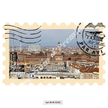 

MILAN Italy souvenir gift magnet for collection