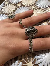 Tocona 11 unids/set antiguo Vintage de Color plata de diamantes de imitación anillo de conjunto para las mujeres geométrico nudillo conjunto de Anillos Midi Anillos 10057