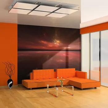

Wall mural-Fire in the sky - 200x154 cm