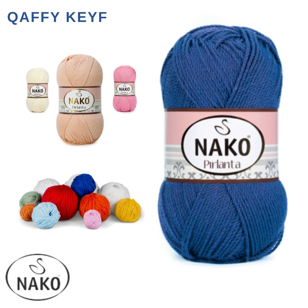 Nako Star Bebe Antipilling Acrylic Soft Baby Yarn for Crocheting