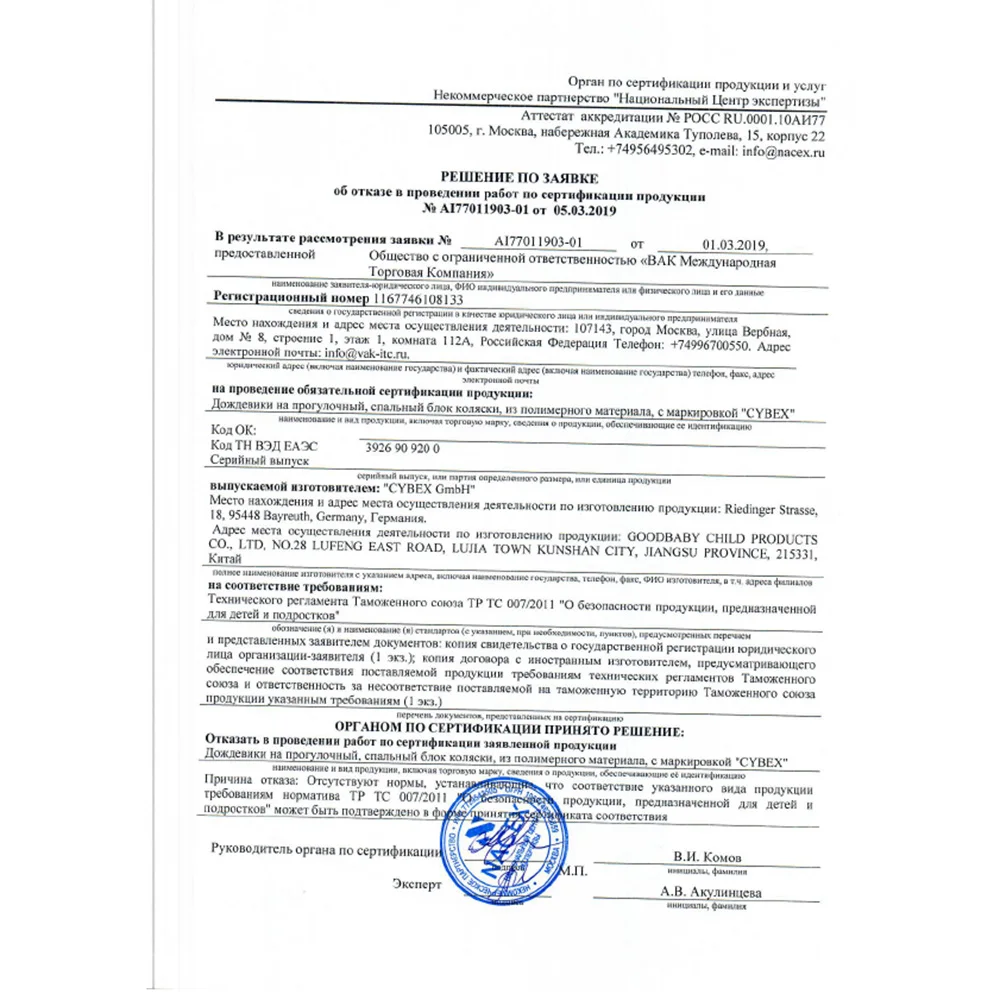 ДОЖДЕВИК_Отрицательное решение (ОТКАЗНОЕ)