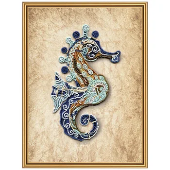 

Дк5594 set for embroidery with beads 'color' 22x28 cm