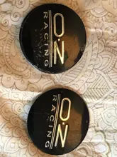 Tapacubos de centro de rueda de coche de carreras, insignia de reajuste para cubiertas de rueda de coche, pegatinas decorativas, accesorios, 60mm, 4 Uds.