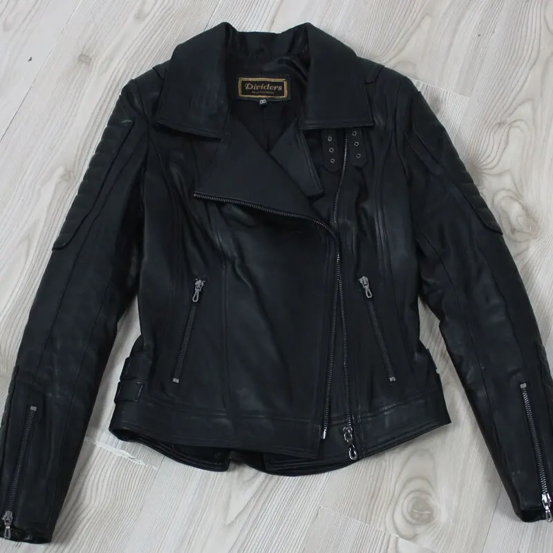 Zoramotti,Leather Jacket,Genuine Leather,Lambskin,Classic,quality,Natural Leather,Keeps,Warm