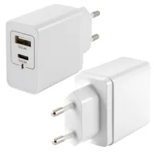 Wall Charger 2 USB White