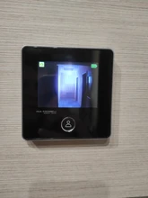 KAK-Timbre electrónico con pantalla LCD para puerta, campana con cámara de grabación, visor digital de 2,8, mirilla inteligente