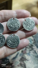 HOGWARTS etiqueta colgante academia de magia encantos oscuro colgante de Magic Charms DIY joyería de encanto de 20mm Chapado en plata encanto A2025 10 Uds