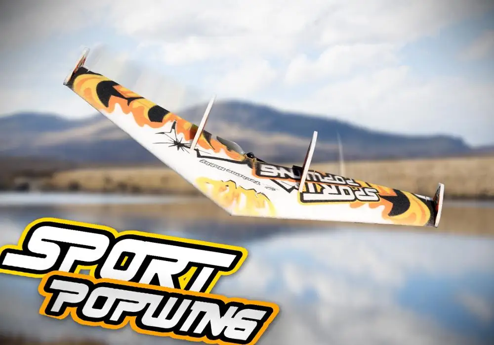 Techone RC 4 канала 900 мм поп крыло EPP PNP RC самолет комплект версия - Цвет: Цвет: желтый