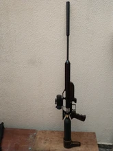 Mira telescópica para Rifle de caza táctica, visor óptico de 11mm y 20mm, punto rojo 1X40RD