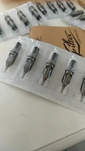 Agujas con filtro para cartucho de tatuar, sistema de agujas para máquina de tatuaje, revestimiento redondo, #10, de 0.30 mm, 10 unidades por lote
