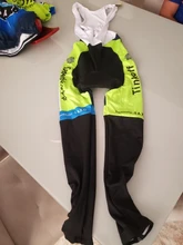 Conjunto de Jersey de Ciclismo de lana térmica para hombre, Ropa de conducción al aire libre para Ciclismo de montaña, pantalones con pechera, cálido, invierno, 2020