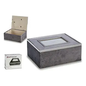 

Photo frame Grey Velvet (20 x 10,3 x 24,8 cm)