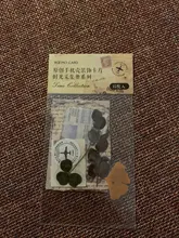 Tarjeta de papel de colección de tiempo Mr.paper de 15 Uds., álbum de recortes/fabricación de tarjetas/proyecto de diario, etiqueta colgante de teléfono Retro DIY con agujeros para tarjetas