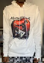 Sudadera con capucha de Death Note para hombre y mujer, ropa de calle con imágenes de Anime japonés, estilo Kawaii, estilo Harajuku, Invierno